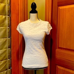 ✨4for12✨ EXPRESS Lace stretch tee